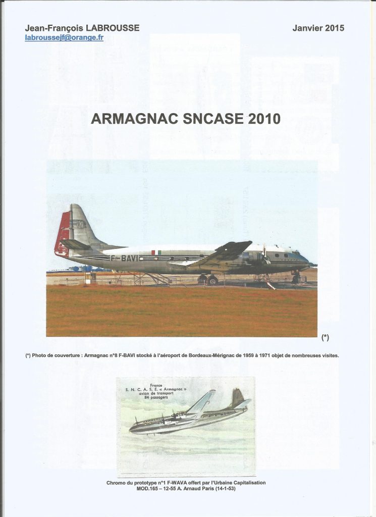 Page de couverture ARMAGNAC